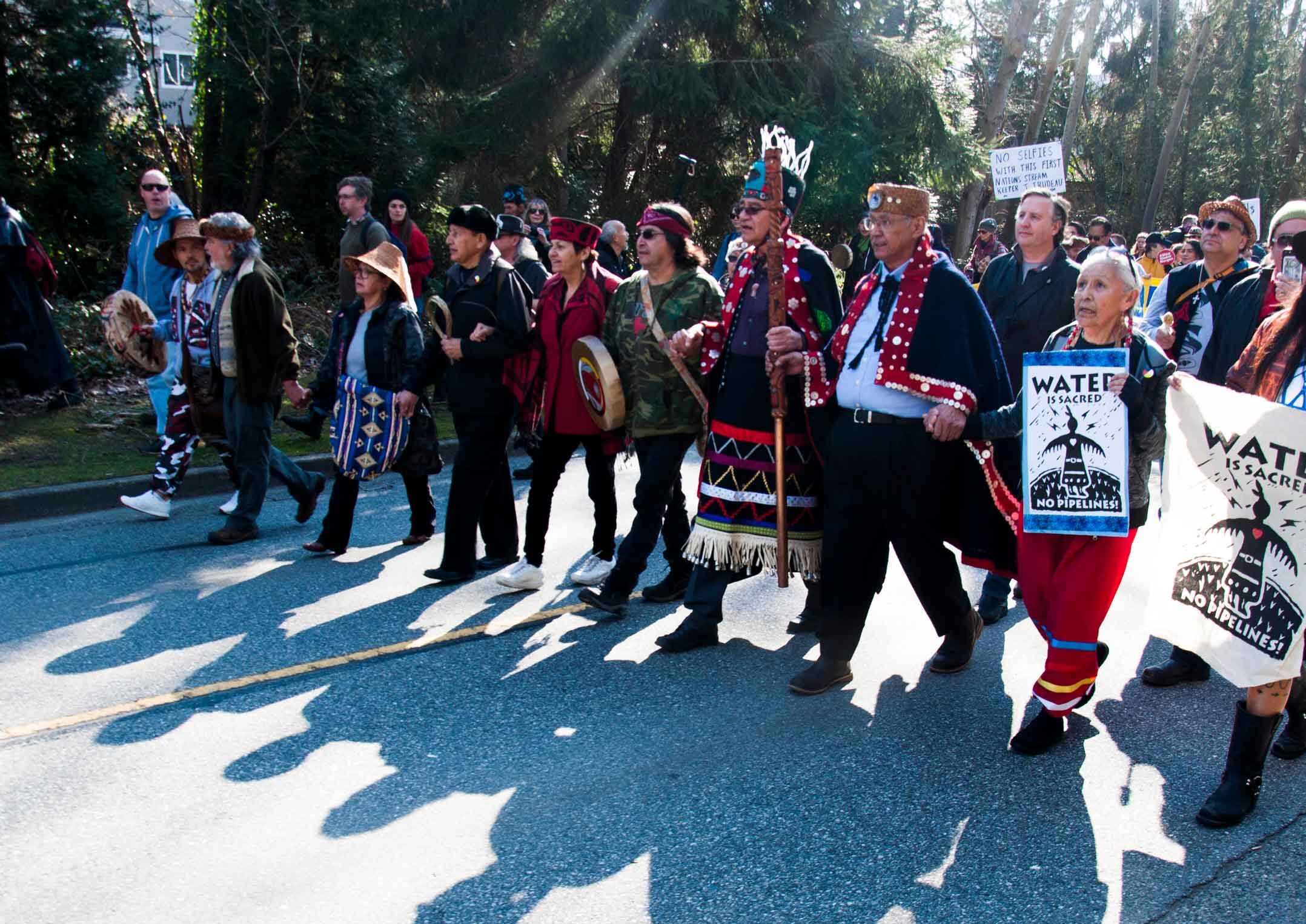 First Nations marching for water